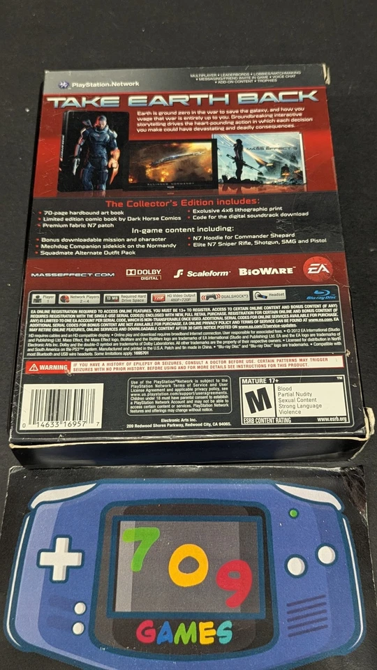 Mass Effect 3 N7 Edición Coleccionista (Sony PlayStation 3) PS3 Foto 2 de 4