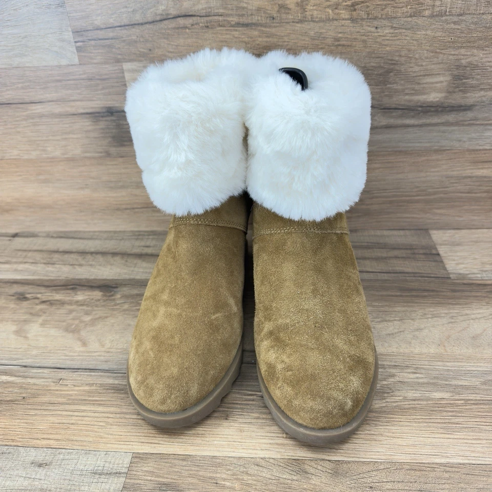 Bota de cuña para mujer Koolaburra by UGG talla 8 Elladine castaño Foto 2 de 4