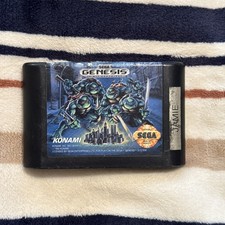 Teenage Mutant Ninja Turtles The Hyperstone Heist Sega Genesis Tested Cart Only