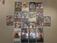 Dragon Ball Super Card Game New Adventure 18 Card Lot Japanese Holos Fusion