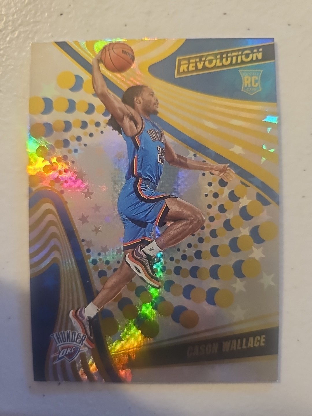 2023-24 Panini Revolution - Rookies Cason Wallace #102 Astro (RC)