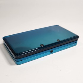 Nintendo 3DS Handheld Console - CTR-001 (USA) - Aqua Blue - w/ Charger & Case