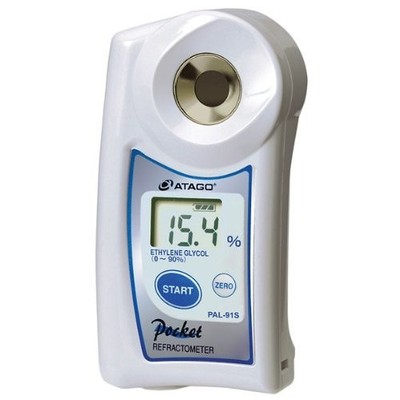 Atago 4491(PAL-91S) Digital Pocket Ethylene Glycol Refractometer (°C Scale)