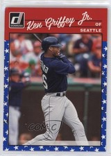 2023 Panini Donruss Retro 1990 Variation Independence Day Ken Griffey Jr HOF 2qw