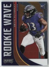 2020 Panini Playoff Rookie Wave Devin Duvernay #RW-26 RC Baltimore Ravens