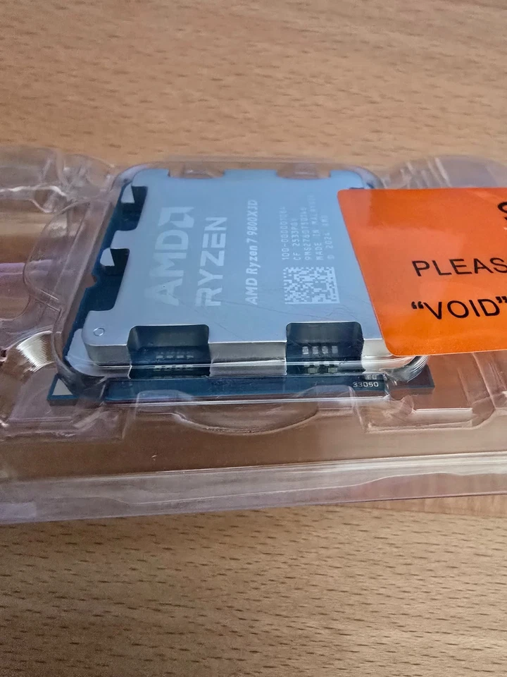 AMD Ryzen 7 9800X3D 8 Core 16 Thread Processor 4.7GHz - BRAND NEW - SEE VIDEO - Image 4 of 4