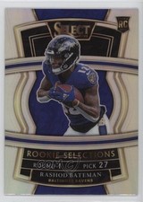 2021 Panini Select Rookie Selections Silver Prizm Rashod Bateman #RS-13 0wp8