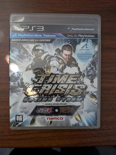 Time Crisis: Razing Storm (PlayStation 3, 2010) Complete Tested Region Free