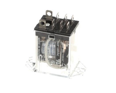 BKI R0197 Appliance Relay, Dpdt, 110/120V Flanged