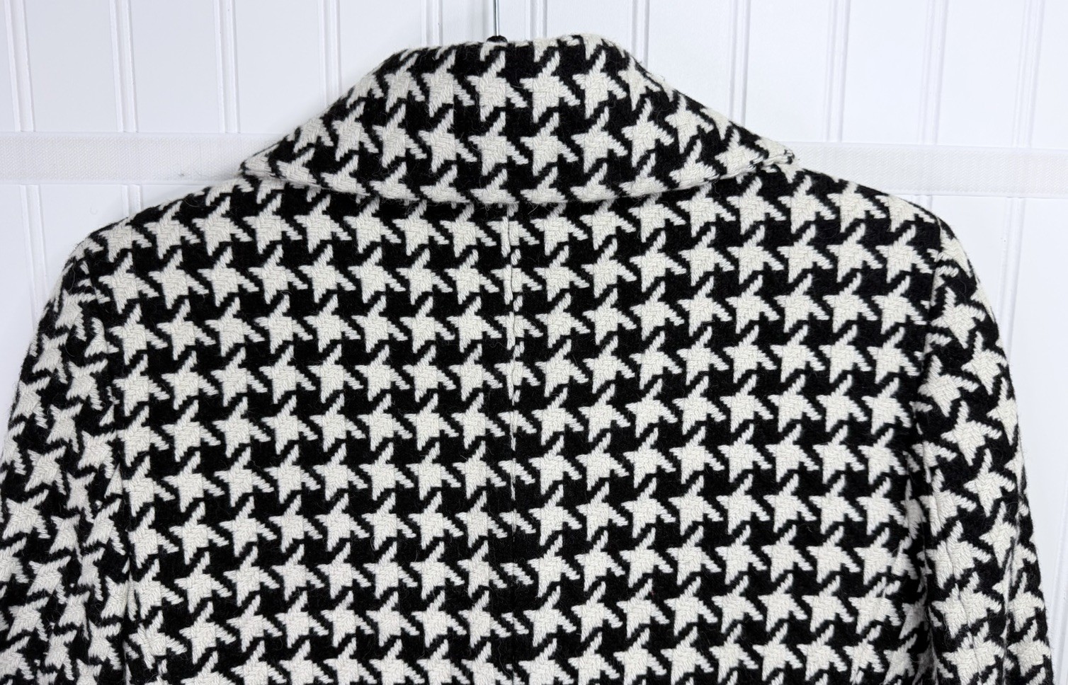 Talbots Wool Blend Houndstooth Jacket Womens 6P B… - image 9