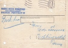 Bremen, Haake-Beck Brauerei  1956