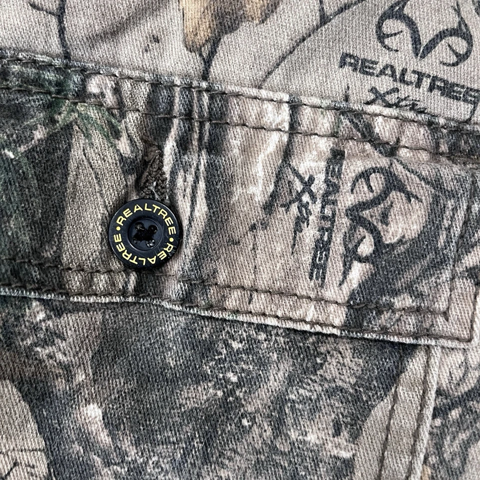 Pantalones cargo de camuflaje Realtree Edge para hombre talla pequeña 28-30 Foto 4 de 4