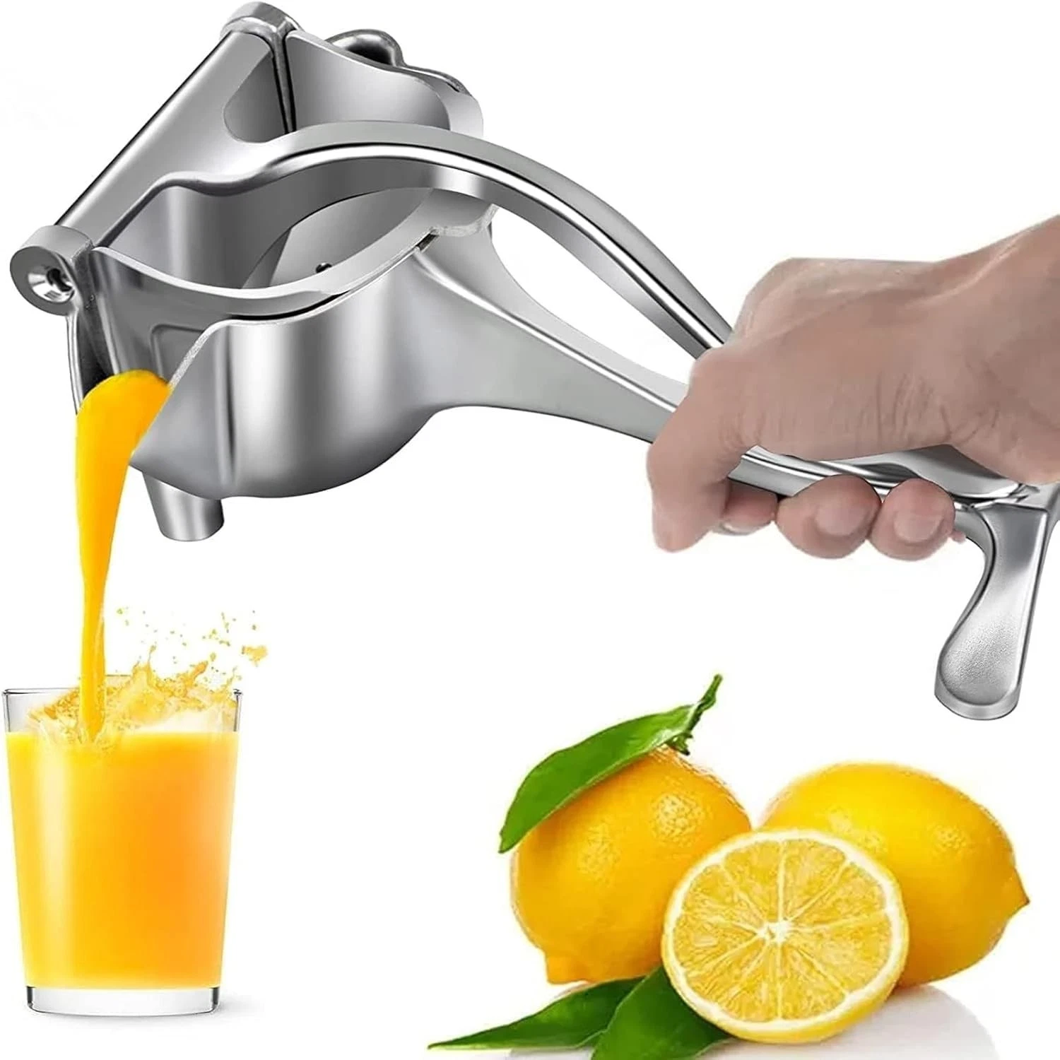 Heavy Duty Metal Manual Juicer Fruit Juice Squeezer for Pressing Lemons Oranges
Opens in a new windo