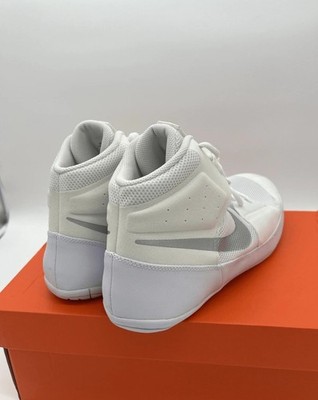 Size 10.5 - Nike Fury White Metallic Silver for sale online  display picture 1
