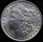 1888 Morgan Silver Dollar $1 Uncirculated #X24