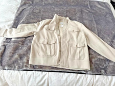 NWT Men's XL Banana Republic 4 pocket jacket. Button and zip up option.