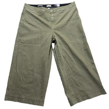 Ava  Viv Wide Leg Jeans Pants Women Sz 24 Green Stretch Comfort Waist Band NWT