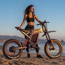 Ebike 20" Fat Tire Electric Bike 60V 1500W Powerful E-Motorcycle for Adventures