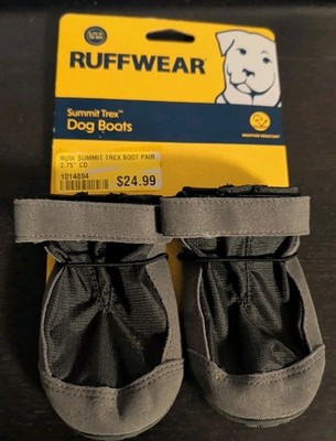 Ruffwear Summit Trex Dog Boots In Twilight Gray - 2.75 / 70mm - New On Card