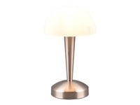 Reality Led-Tischleuchte Canaria R59561107 Nickel-Matt, E14, 4,9 W, 470 Lm