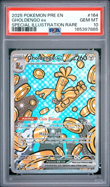 Gholdengo ex #164 (Prismatic Evolutions (2025))