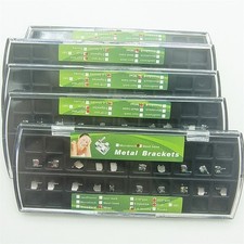 10Pack Dental Orthodontic Metal Brackets Braces Mini Roth /MBT.022 Hooks 345 FDA