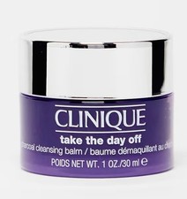 Authentic  Clinique take the day off charcoal cleansing balm 1oz/30ml - NEW