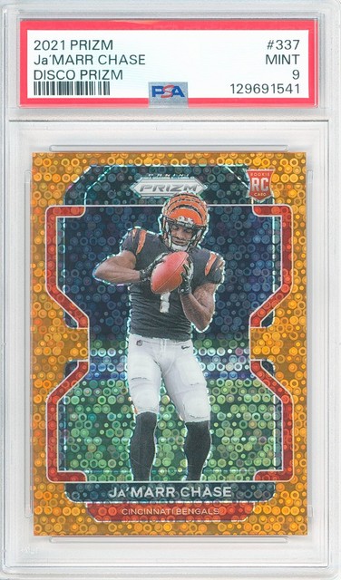 Ja'Marr Chase 2021 Panini Prizm