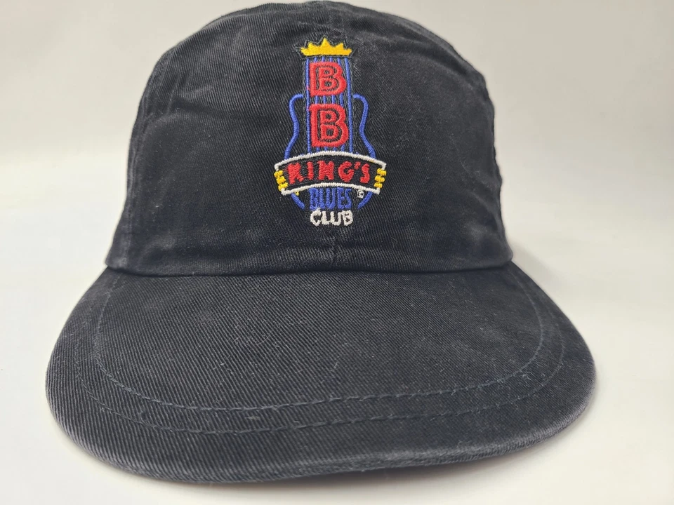 Vintage BB Kings Blues Club Memphis Roots Strapback Adjustable Hat Cap Men Black - Image 2 of 4