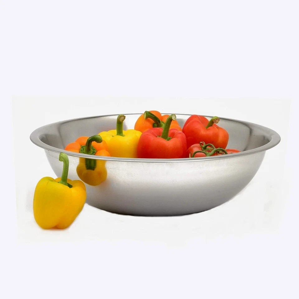 Tazón mezclador de alta resistencia modelo MXHV-2000, 20 cuartos de galón, acero inoxidable, mediano Foto 2 de 4