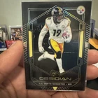 2019 Panini Obsidian Football Electric Etch Yellow JuJu Smith-Schuster #26