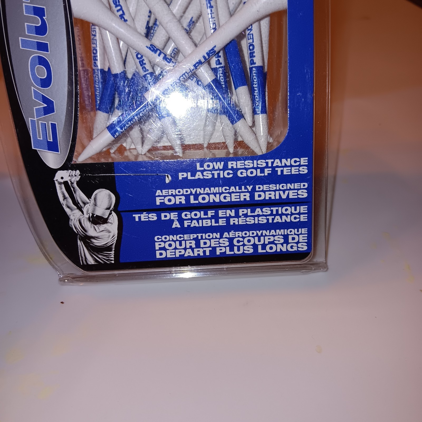 Pride Sports Pride Golf Evolution 3-1/4" Tees 30-Pack