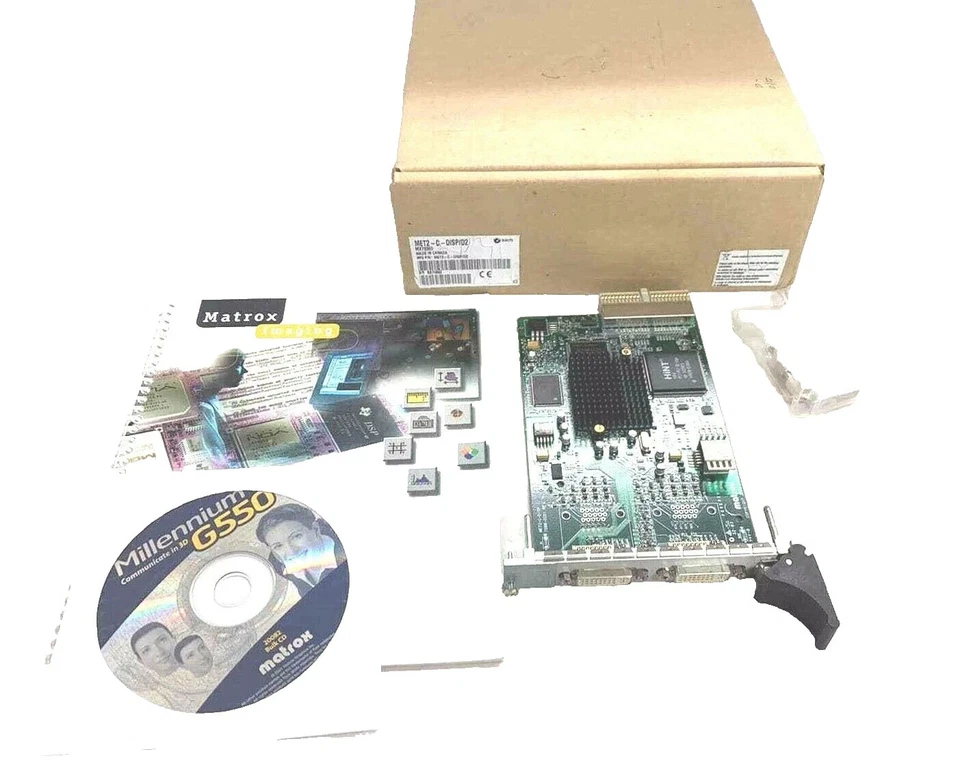 MATROX MET2-C-DISP/D2 Graphics card  FULL NEW KIT.. - Image 3 of 4