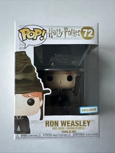 Funko Pop!: Harry Potter - Ron Weasley (Sorting Hat) #72 - Exclusive Sticker