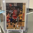1991-92 Upper Deck Michael Jordan Basketball Cards Chicago Bulls #44
