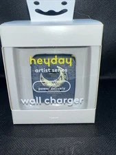 heyday Artist Series Wall Charger USB-C and USB-A Power Delivery