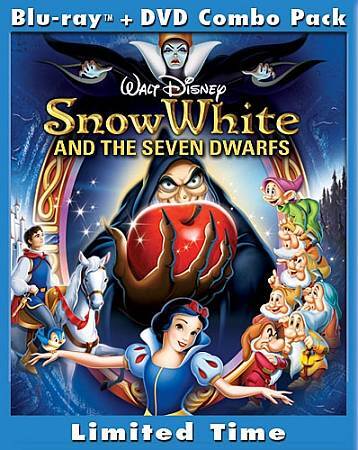 Disney Snow White and the Seven Dwarfs(DVD,2009,3-Disc Set) TESTED