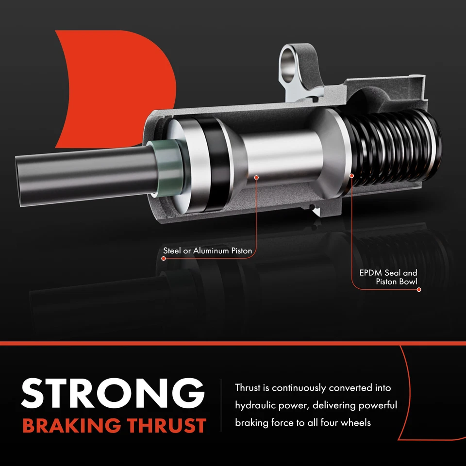 Cilindro maestro de freno con depósito para Dodge Custom D200 Plymouth Plaza Chrysler Foto 4 de 4