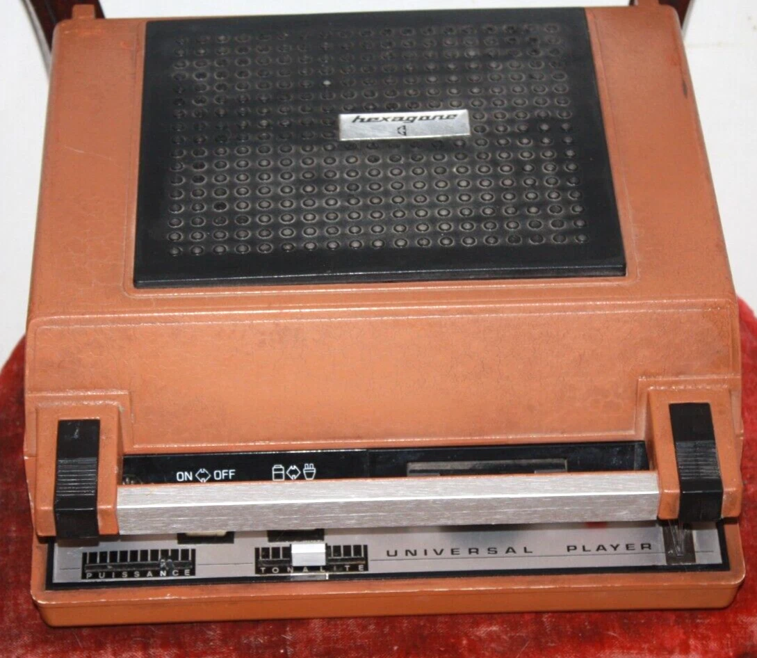 Tourne-disque Vintage DIHOR – Occasion Fonctionnel, Charme Rétro