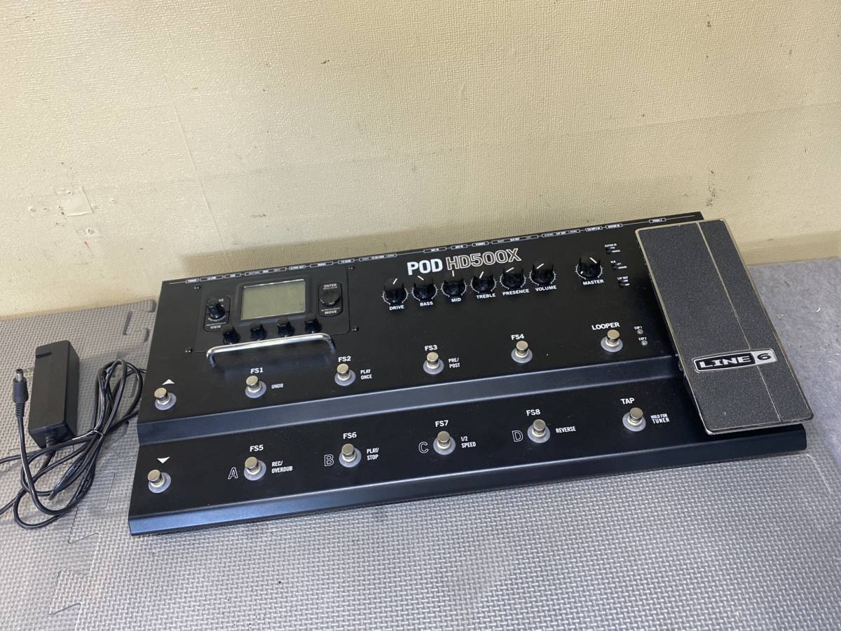 Line6 POD HD500X Multi-Effects Guitar Used Pedal