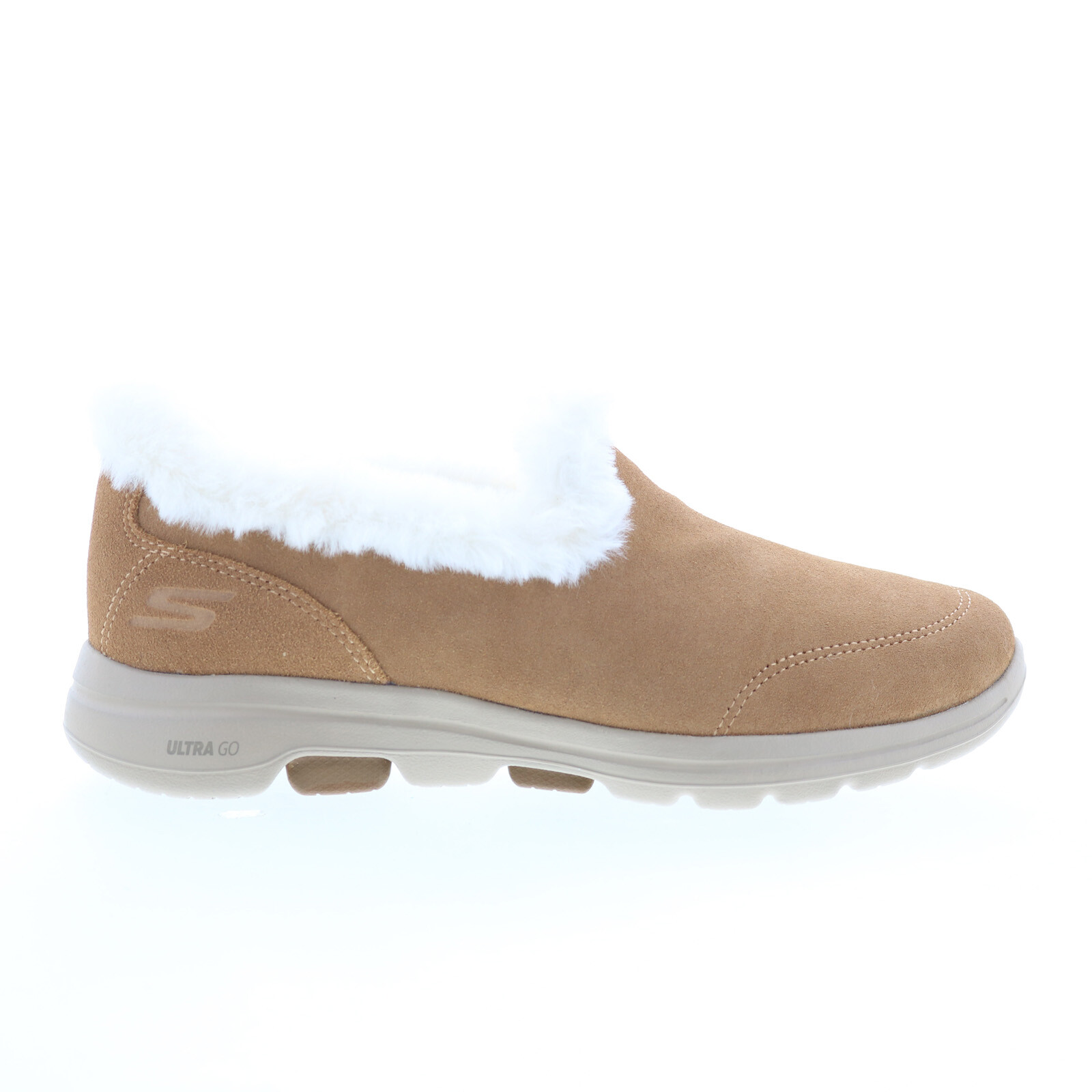 Skechers Bobs Go Walk 5 Toasty 18250 Womens Brown Lifestyle Sneakers Shoes 8