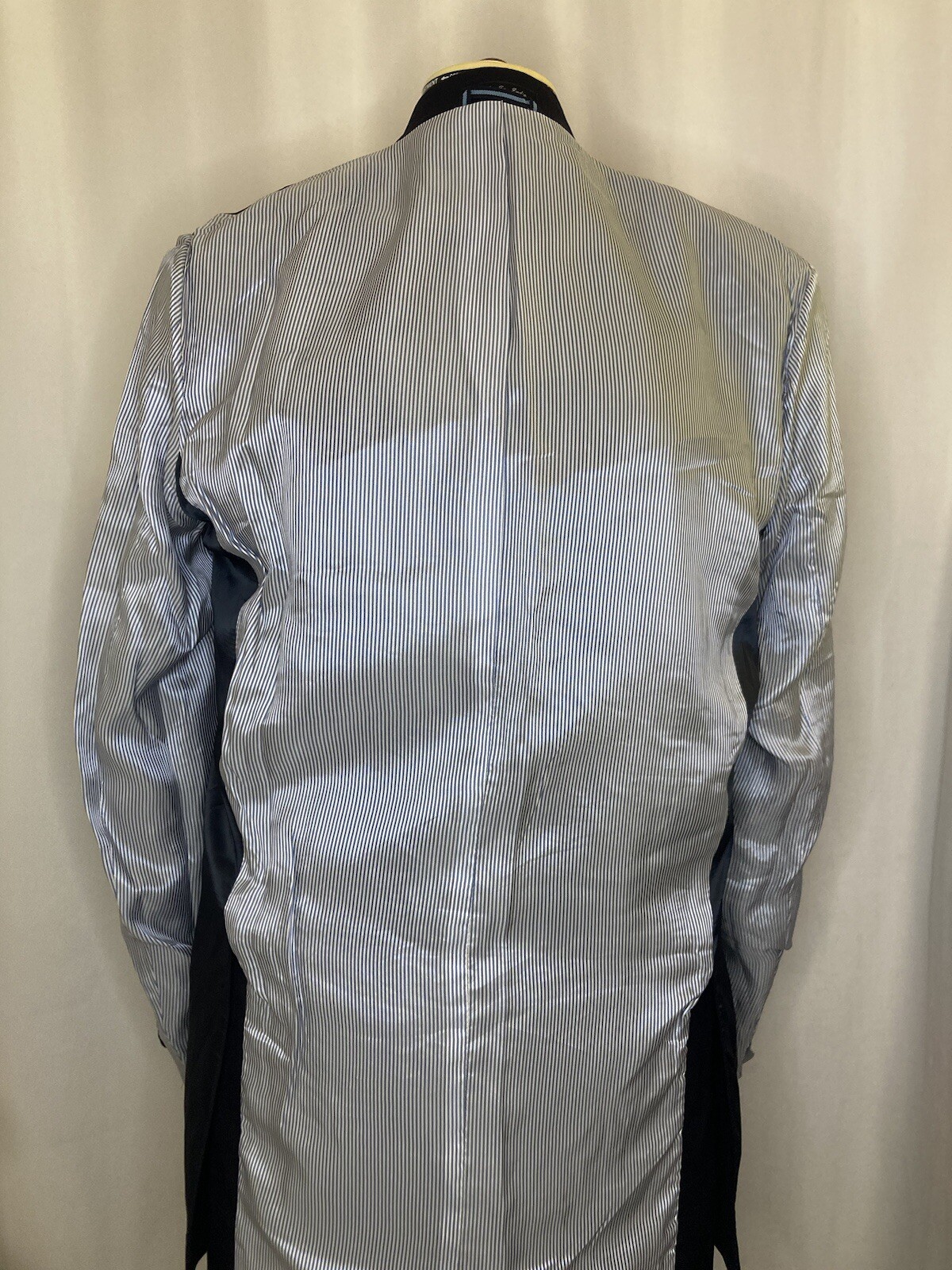 Tommy Hilfiger Mens 41L 45" Blazer Sport Coat Suit Jacket Navy Blue 2 Button* thumbnail 9