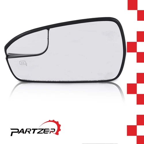 Left Driver Side Door Wing Mirror Glass Heated View 15 For Ford Fusion 2013-2020