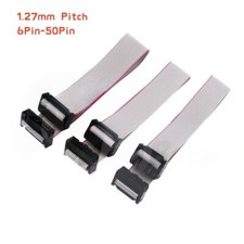 1.27mm Pitch, 2 Row, 20cm Flat Ribbon Cable, IDC Header Jumper Connector, Female