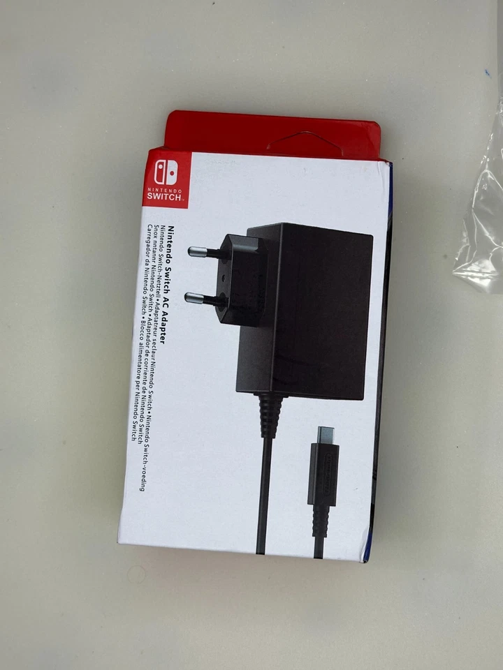 CARICATORE NINTENDO SWITCH CARICABATTERIA ALIMENTATORE AC ADAPTER per DOCK TV - Immagine 2 di 4