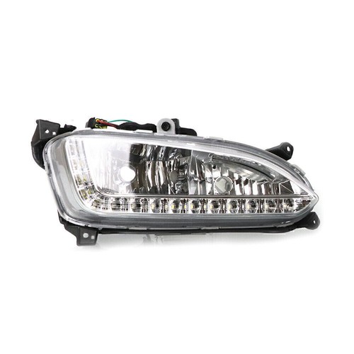 LED DRL Daytime Running Light Fog Lamp Right Fit Hyundai IX45 Santa Fe 2013-2015 - Picture 3 of 11