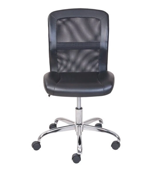 Mainstays MS55 018 039 23 Vinyl and Mesh Task Office Chair Black