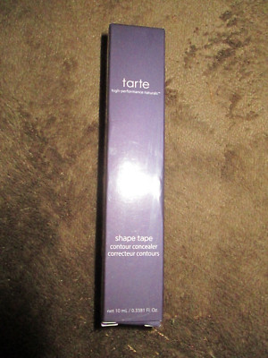 New NIB Tarte High Performance Naturals shape tape Contour Concealer .33oz /10ml