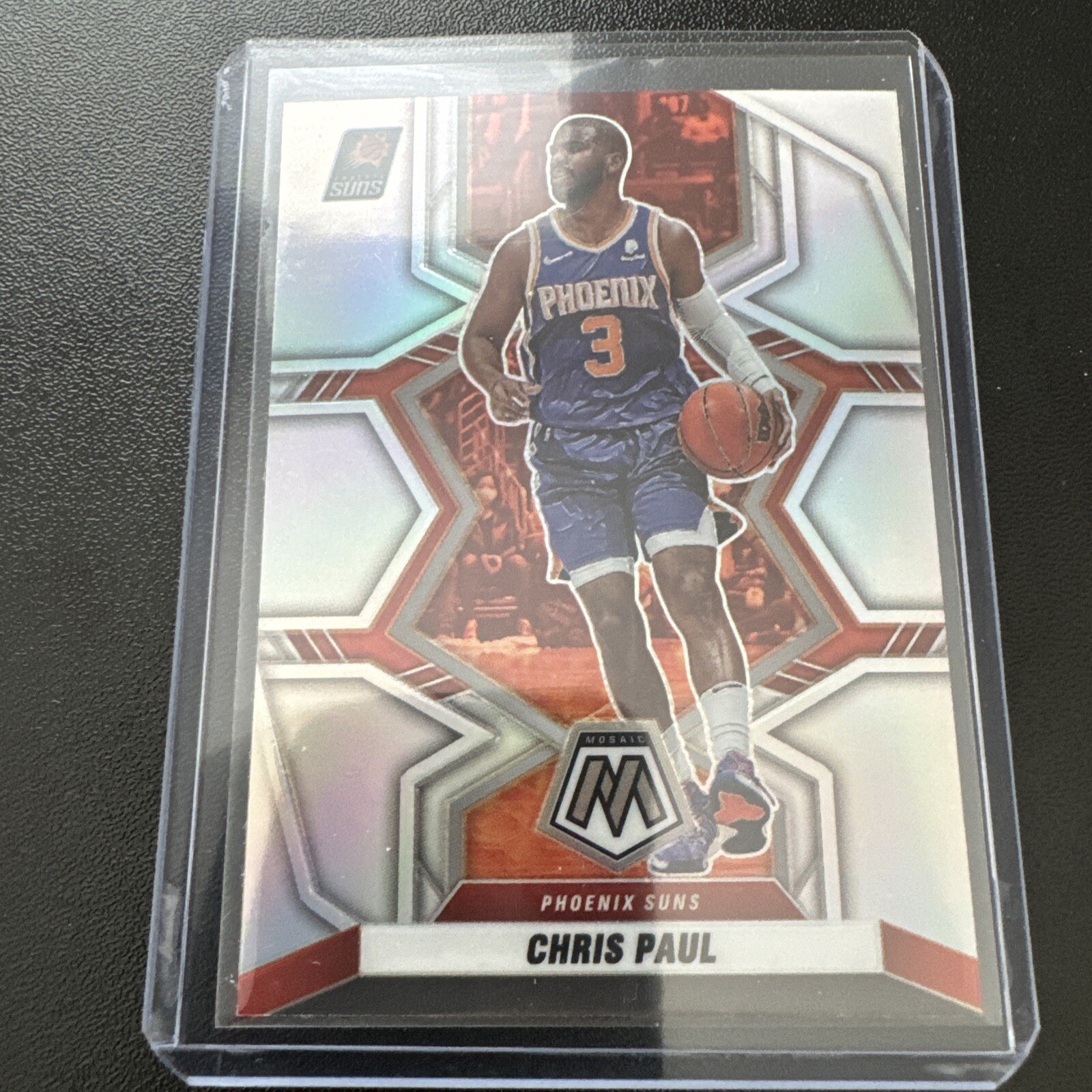 Chris Paul 2021-22 Panini Mosaic #118 Silver Phoenix Suns