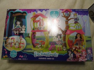 enchantimals playhouse panda playset
